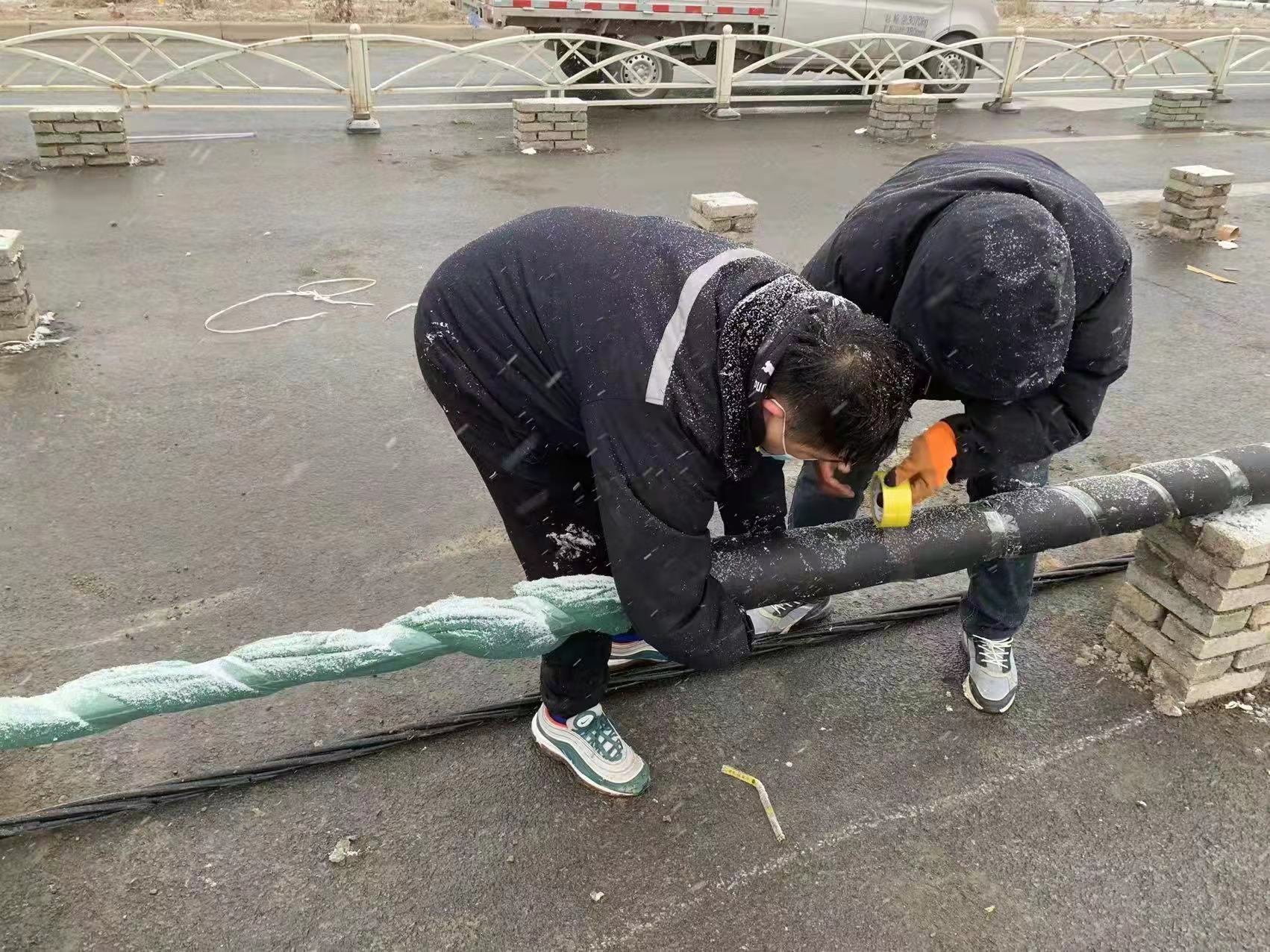 一起加油|他们两次出征，风雪中48小时连续奋战