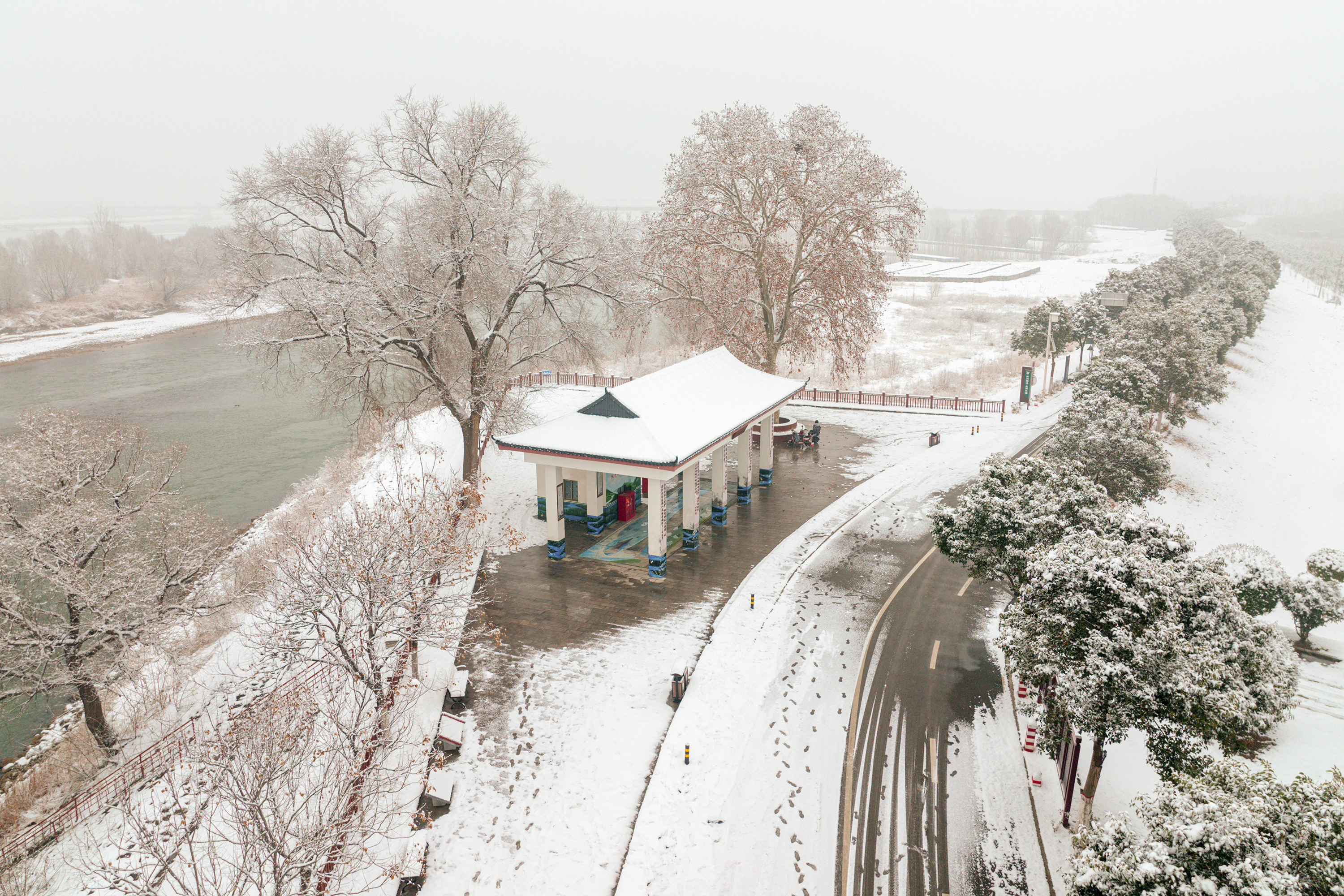 洛阳雪景2022图片