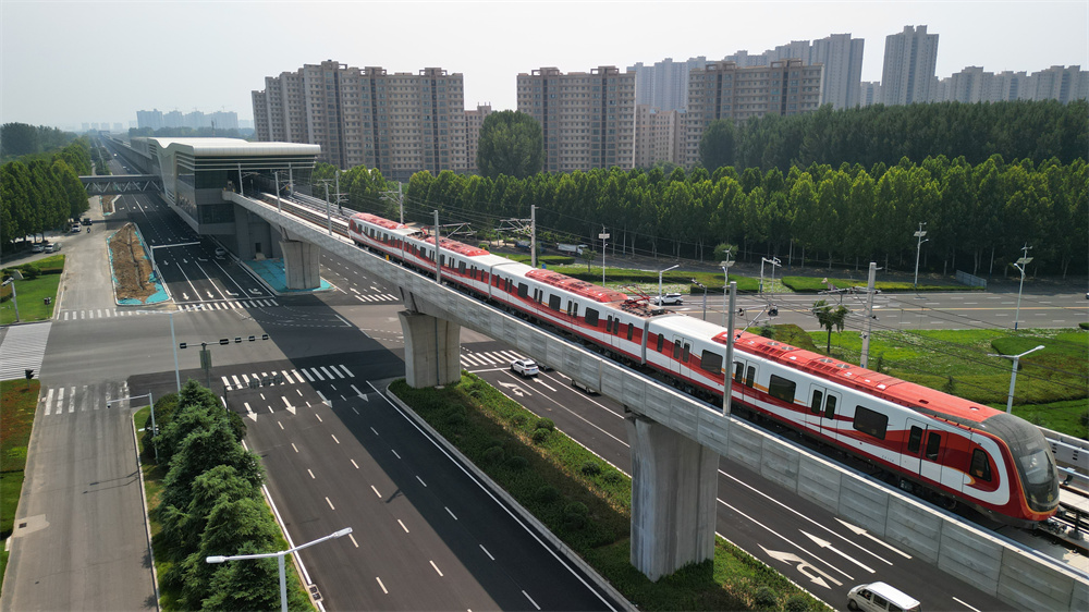 郑许市域铁路试运行