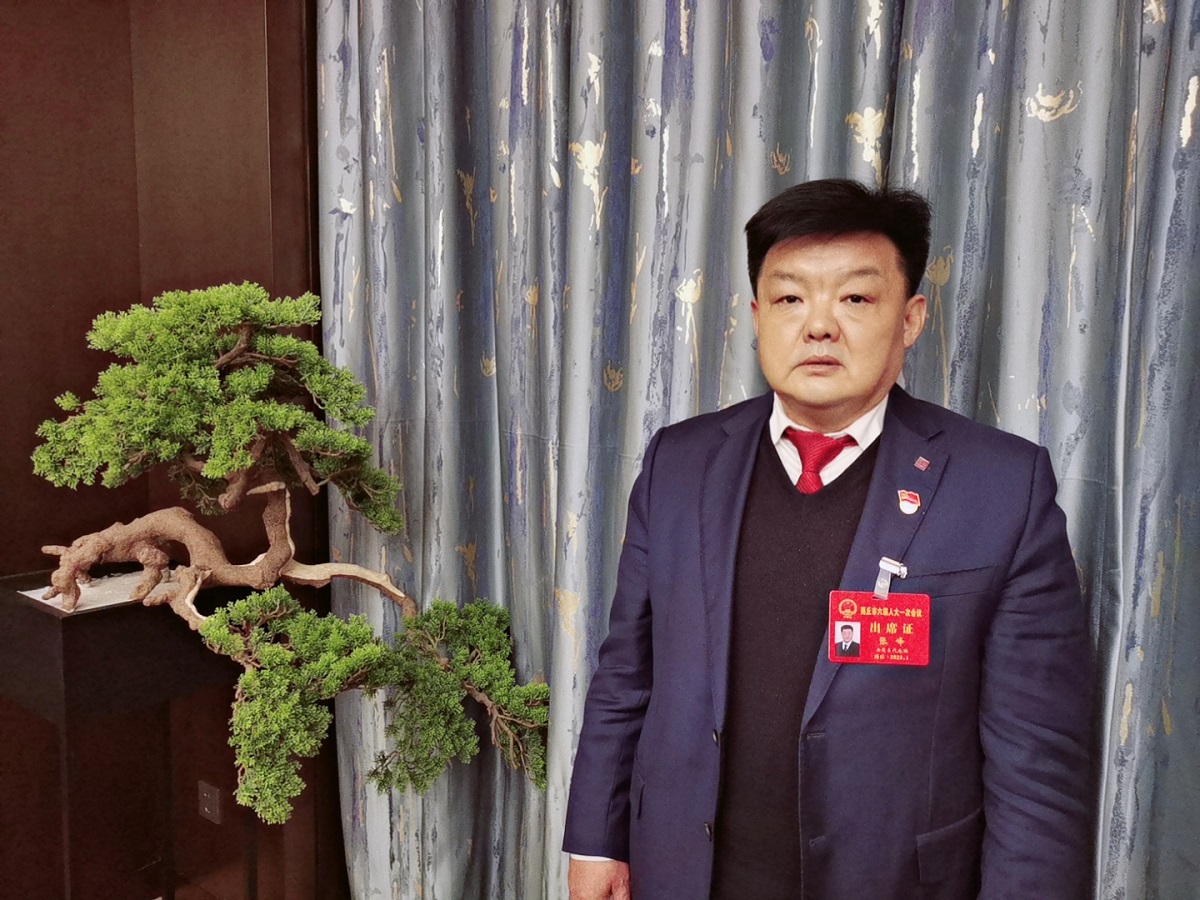 "1月5日,记者专访了商丘市人大代表,示范区党工委副书记,管委会主任