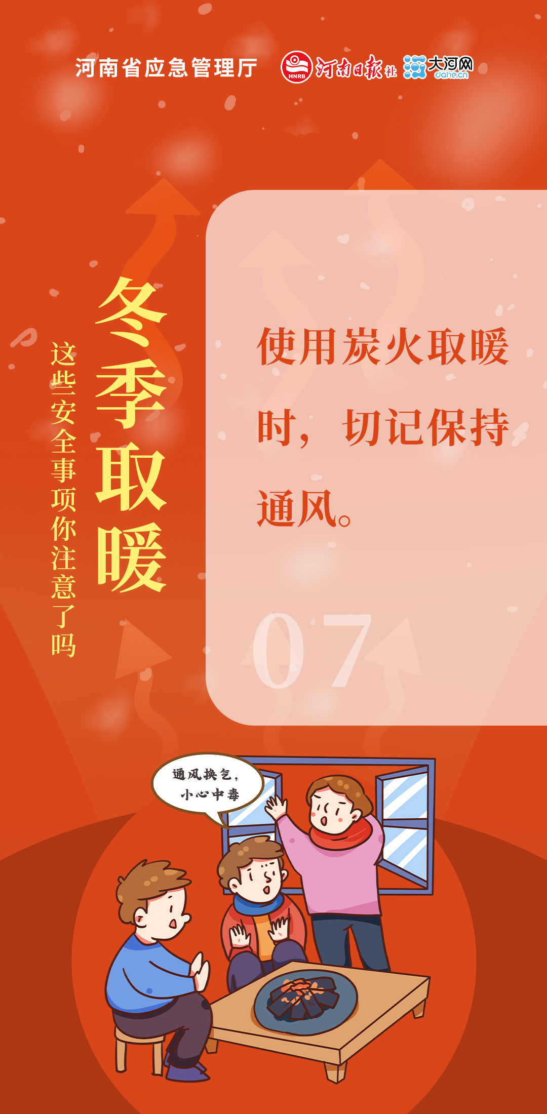 请注意这些取暖事项→寒潮来袭,气温骤降,取暖问题是冬季的一件大事